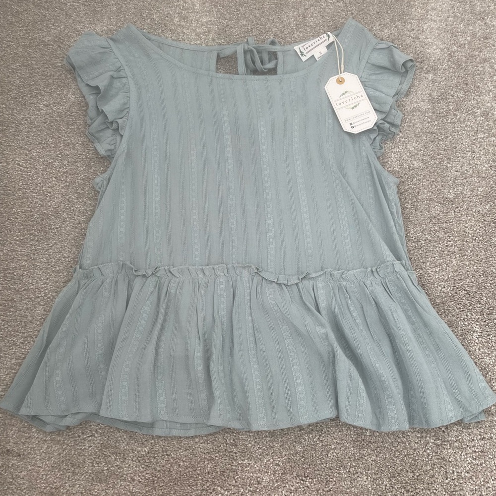 Women’s Blue Blouse. Size Small